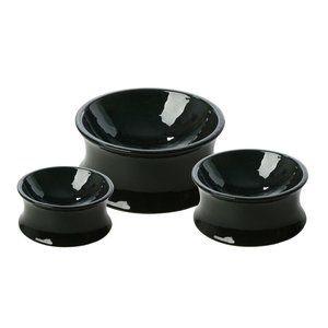 Kurve Raised Ceramic Bowls - Medium